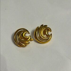 Tafari Gold Swirl Earrings